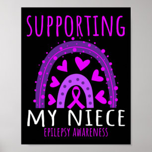 Poster Tia Tio Men Purple Niece Support Epilepepsia