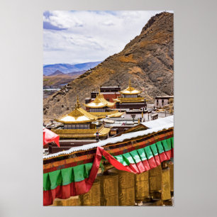 Poster Tibet, Shigatse - Mosteiro de Tashilumpo