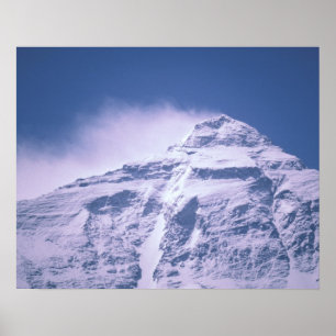Poster Tibete. Monte Everest