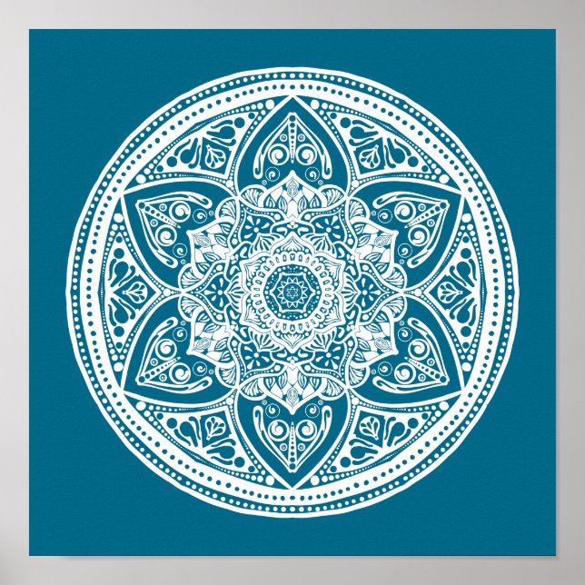 Pôster Tidepool Mandala (Frente)