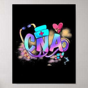 Poster Tie Dye Cna Cute Nurse Day Cna Rn Nurse Semana Pre