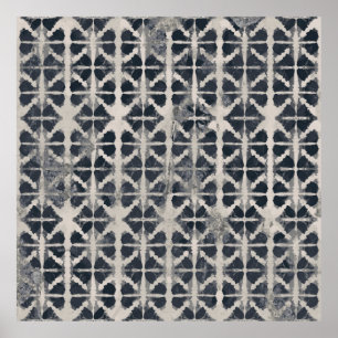 Poster Tie dyter textura criativa repetir padrões moderno