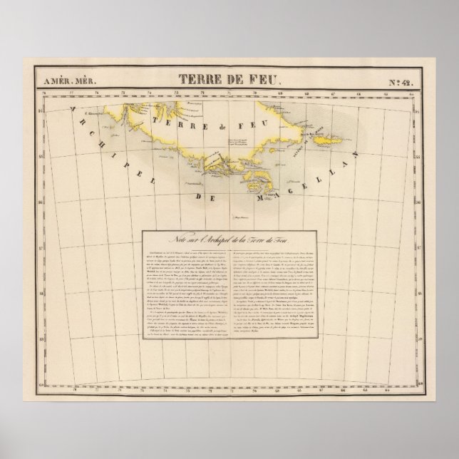 Pôster Tierra del Fuego 42 (Frente)