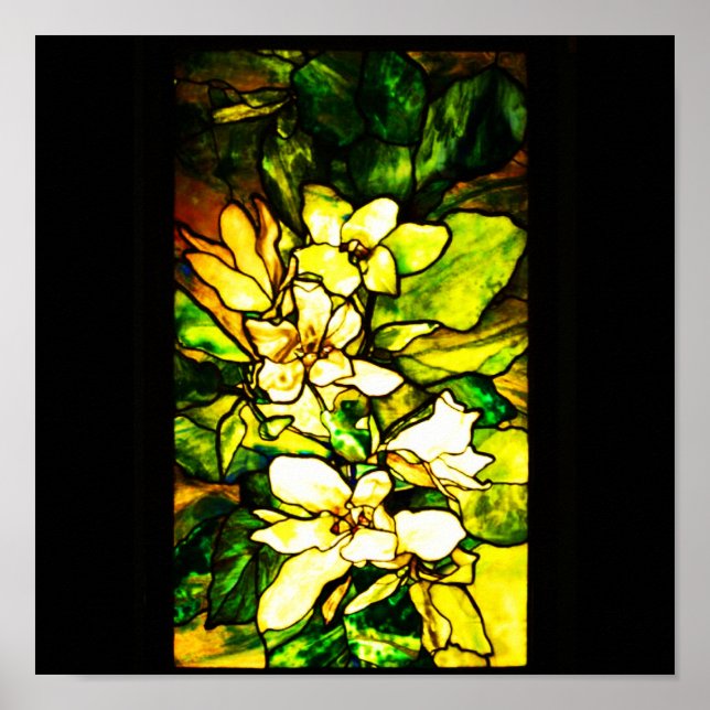 Pôster Tiffany-Vidro-poster (Frente)