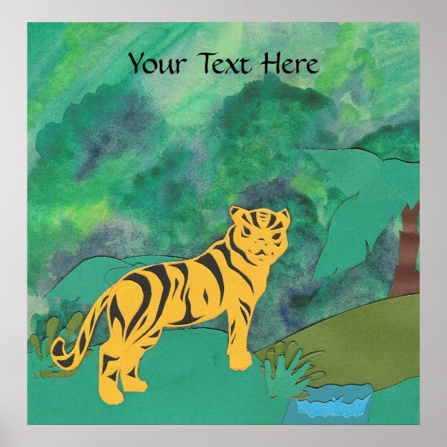 Poster Tiger (Frente)