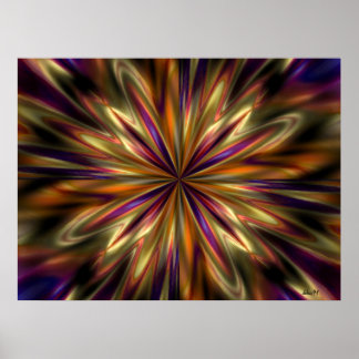Poster Tiger Anemone Legal Abstrato