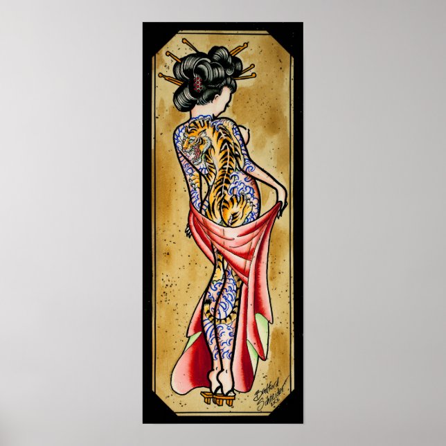 Poster Tiger Geisha (Frente)