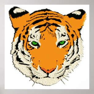 PÔSTER TIGER HEAD