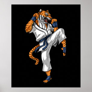 Poster Tiger Karate