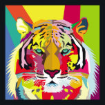 Poster Tiger Pop Art Portraitart, pop, tigre, animal, fac<br><div class="desc">Pop de arte Tiger Arte Retrato,  pop,  tigre,  animal,  face,  ilustração,  design gráfico,  retrato,  tropical,  fundo,  gato,  cor,  decor,  desenho,  desenhado,  desenhado,  moda,  gráfica,  aparência,  natureza,  fofo,  vintage,  ilustração,  retrato, </div>