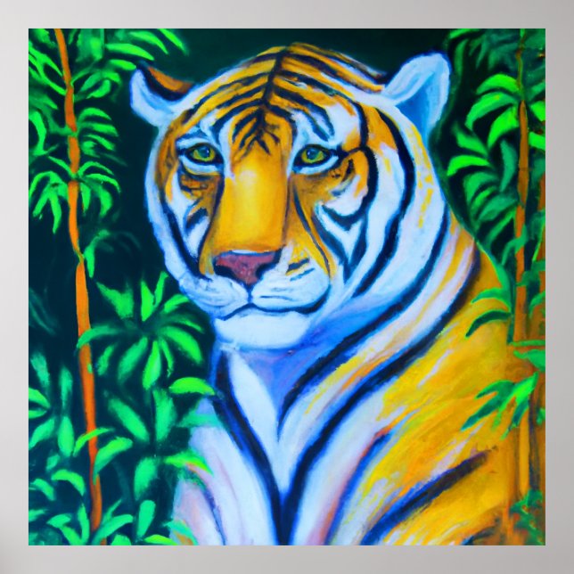 Poster Tiger Portrait (Frente)
