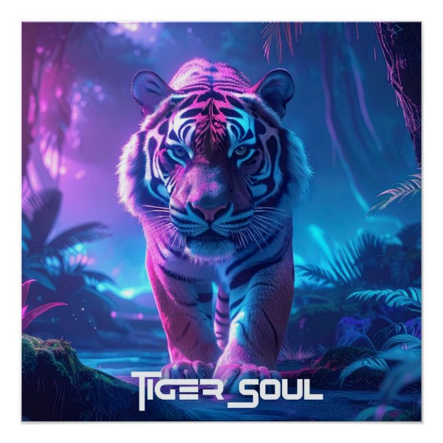 Pôster Tiger Soul (Frente)