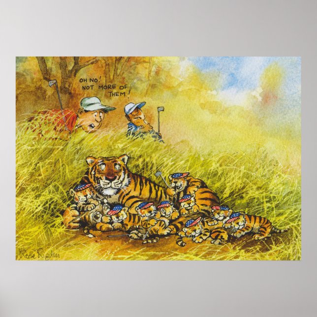 Poster Tiger Woods (Frente)