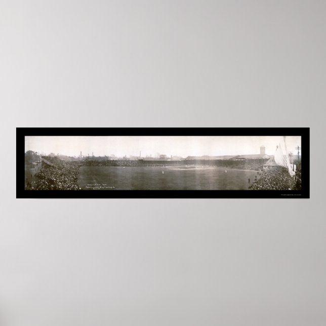 Pôster Tigers Pirates Series 1909 (Frente)