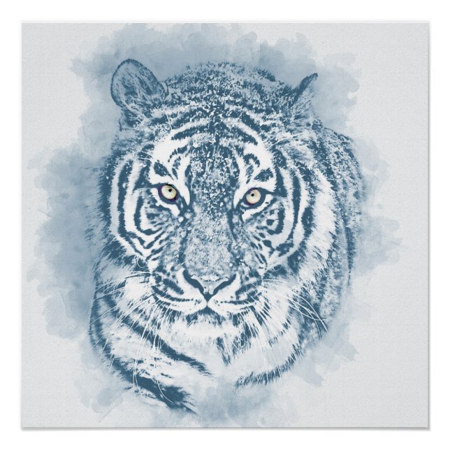 Pôster tigre (Frente)