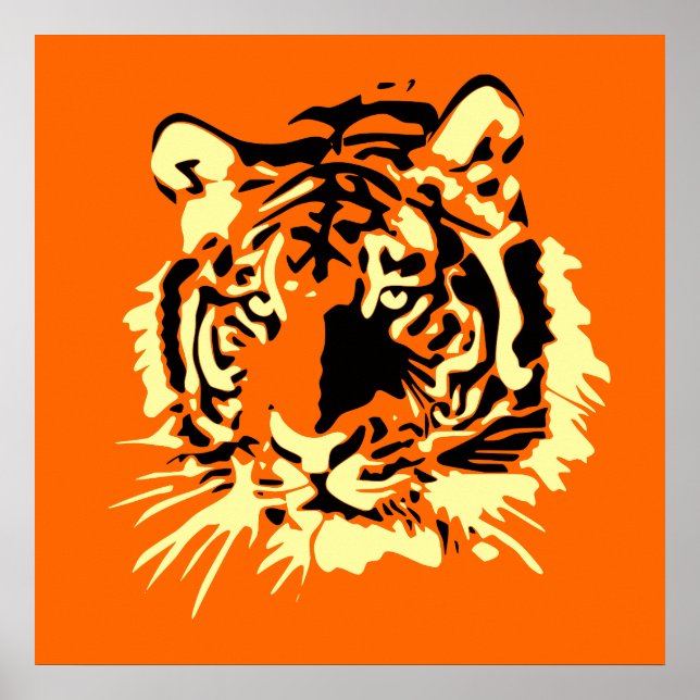 Pôster Tigre (Frente)