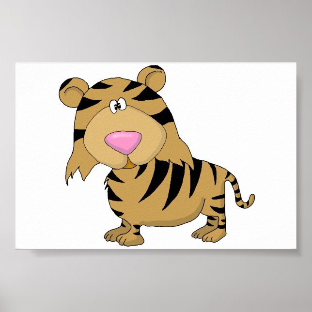 Poster tigre (Frente)