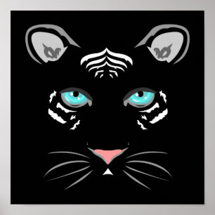Poster Tigre Branco