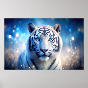 Poster Tigre Branco