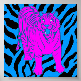 Pôster Tigre-Corey 80s Tigre-Cultivo
