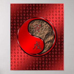 Poster Tigre da Terra