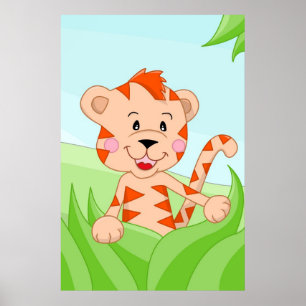 Pôster Tigre de África