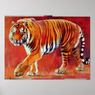 Poster Tigre de Bengal