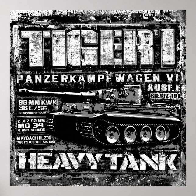 Poster Tigre I (Frente)