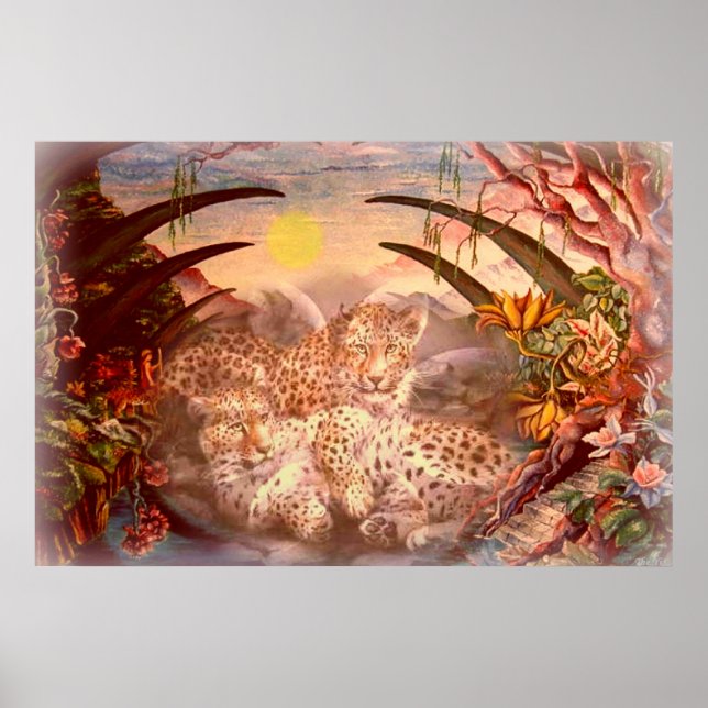 Poster Tigre manhã (Frente)