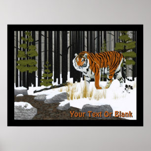 Poster Tigre Siberiano