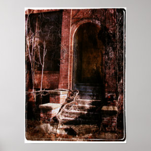 Poster Tijolo e vinha abandonados