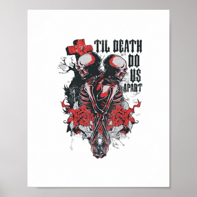 Poster Til Death Nos Separam (Frente)