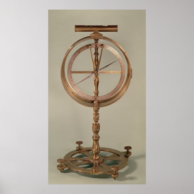 Pôster Tilting Compass belonging to Count Grandpre (Frente)
