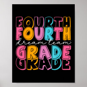 Poster Time de Sonho da Quarta Série Primeiro Dia de Aula