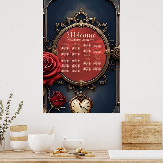 Poster Timeless Love –Victorian Gothic Wedding Collection (Cozinha)