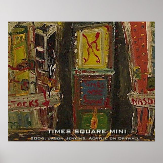 POSTER TIMES SQUARE MINI (Frente)