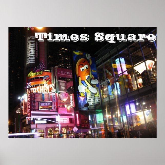 Poster Times Square @ Night (Frente)