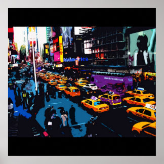 Pôster Times Square, NY