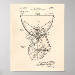 Pôster Timpani 1950 Patent Art - Old Peper