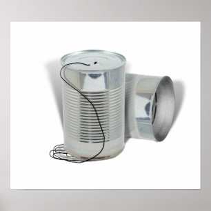 Poster Tin Can Phone (Você pode me ouvir agora?)