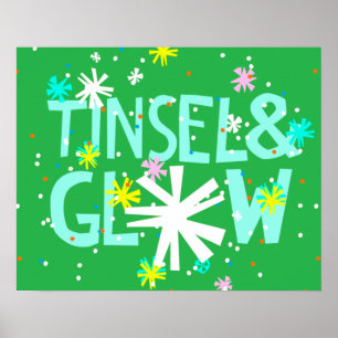 Poster Tinsel e Brilho