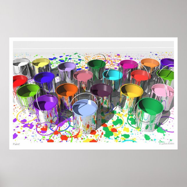 Pôster Tinta! (Frente)