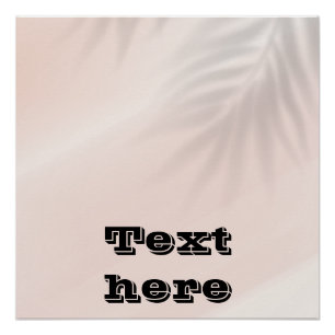 Pôster Tinta brilhante Zazzle