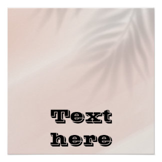 Pôster Tinta brilhante Zazzle