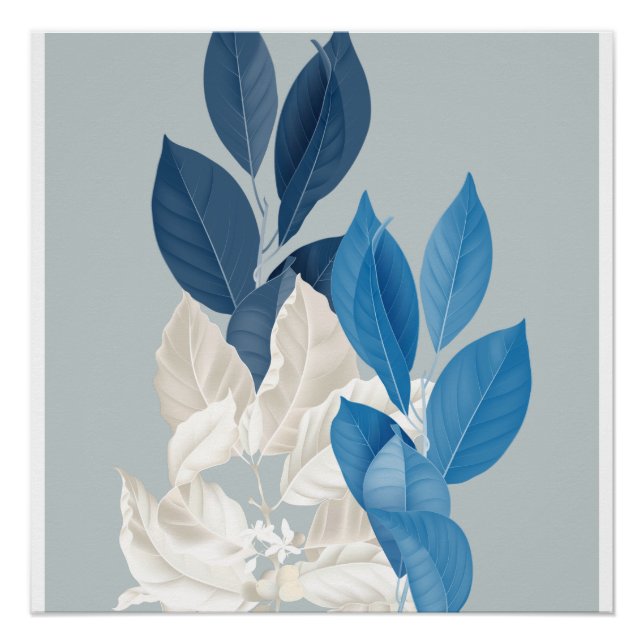 Pôster Tinta de canvas Zazzle (Frente)