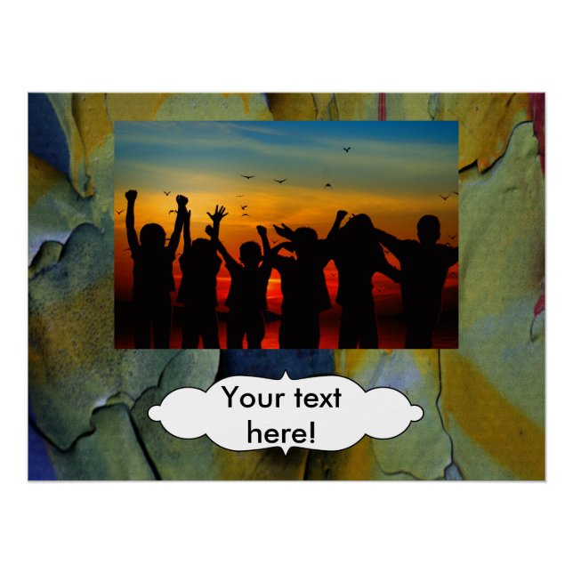 Pôster Tinta de descasque (Frente)