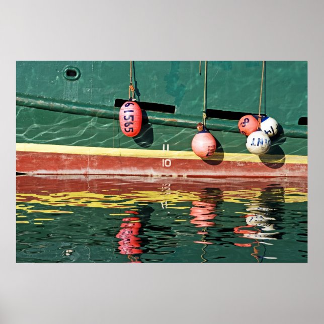 Pôster Tinta Em Números Em Aquarelas. (Frente)