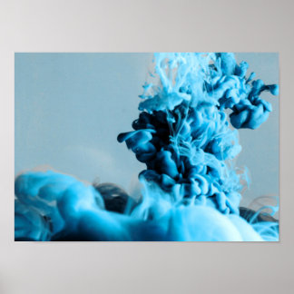 Poster Tinta líquida na série 2 de água