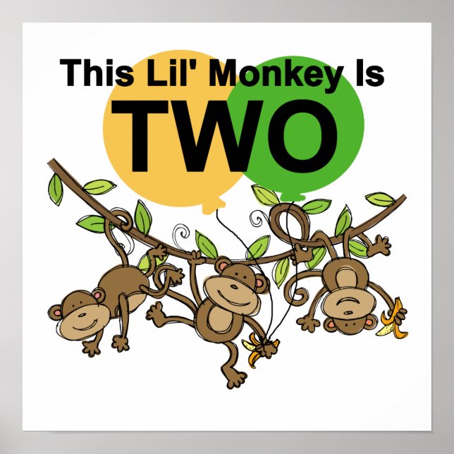 Pôster Tintas-segundos aniversários e presentes para maca (Frente)