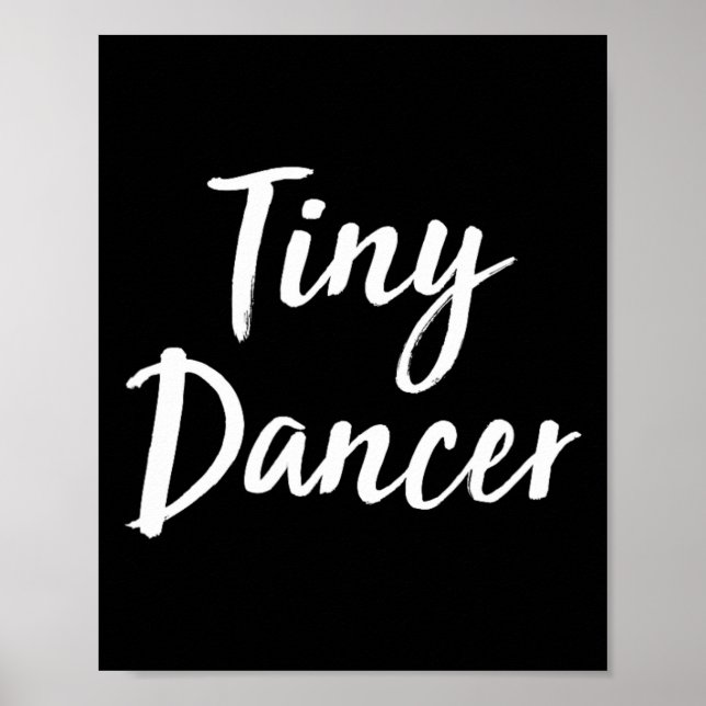 Poster Tiny Dancer - (Frente)